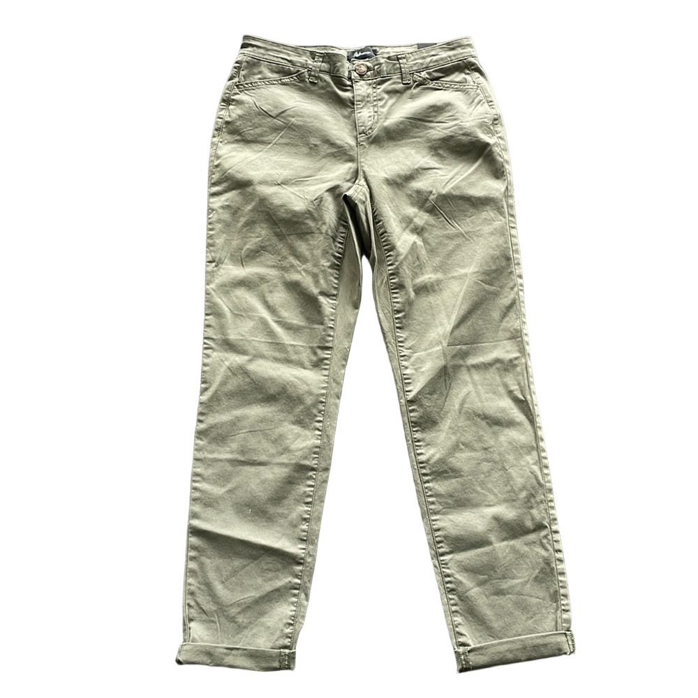 Sz2P Reitmans The Chino Slim Khaki green (sage) pants NWT